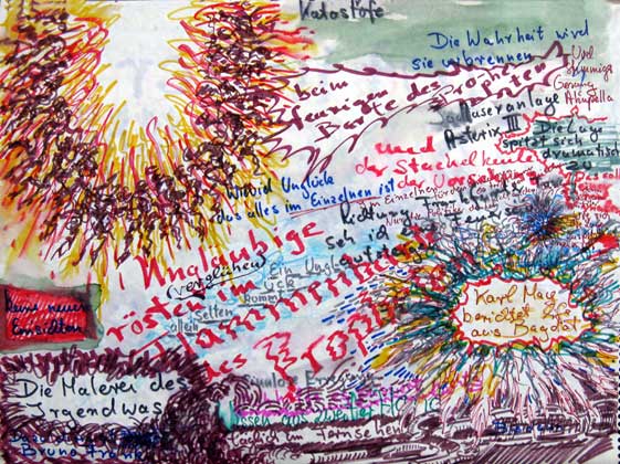 Ungl&auml;ubige r&ouml;sten im Flammenbarte des Propheten